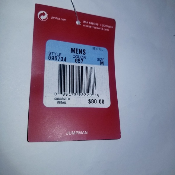 Jordan Mens Team Flight Basketball Pants - Picture 6 of 8